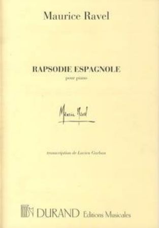 RAVEL M:RAPSODIE ESPAGNOLE,PIANO