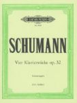 SCHUMANN:VIER KLAVIERSTUCKE OP.32