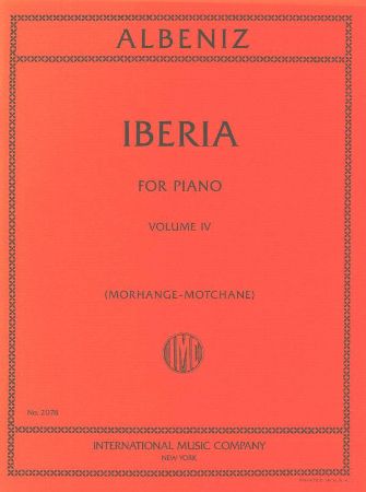 ALBENIZ:IBERIA FOR PIANO VOL.4