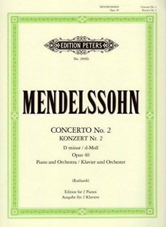 MENDELSSOHN:PIANO KONZERT D-MOLL OP.40