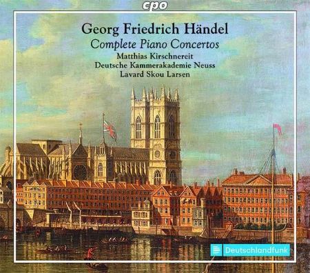 HANDEL:COMPLETE PIANO CONCERTOS NO.1-16/KIRSCHNEREIT 3CD