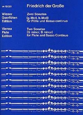 FRIEDRICH DER GROSE:TWO SONATAS FOR FLUTE