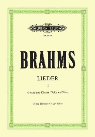 BRAHMS:LIEDER 1  HOHE STIMME