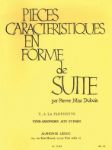 DUBOIS:PIECES CARACTERISTIQUES EN FORME DE SUITE LA PARISIRNNE OP.77 SAX