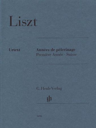 LISZT:ANNEES DE PELERINAGE 1 PREMIERE ANNEE