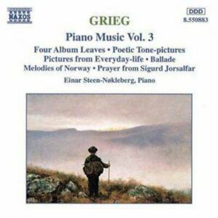 GRIEG:PIANO MUSIC VOL.3