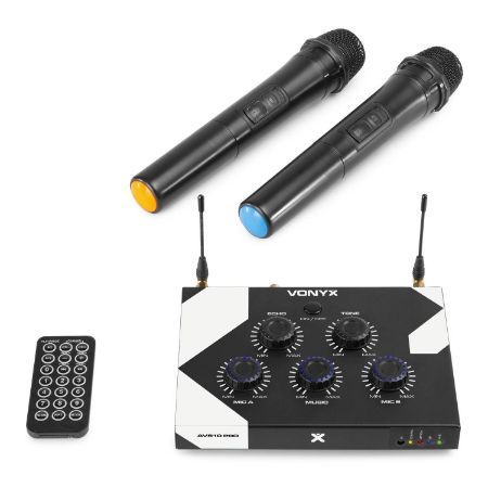 VONYX AV510 karaoke brezžicni mikrofonski set BT