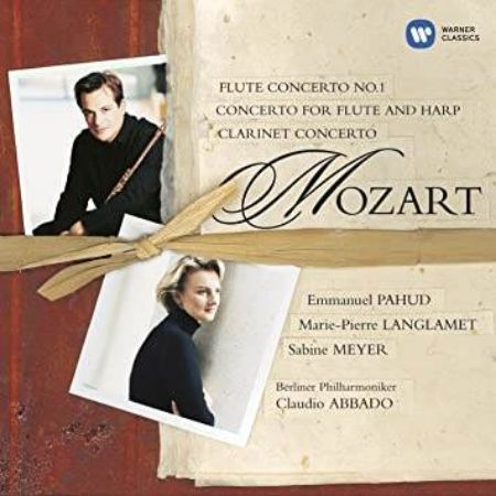 MOZART:FLUTE CONCERTO NO.1/CONCERTO FOR FLUTE AND HARP/CLARINET CONCERTO/PAHUD