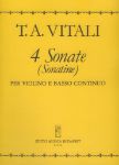 VITALI:4 SONATE(SONATINE9 VIOLIN AND PIANO