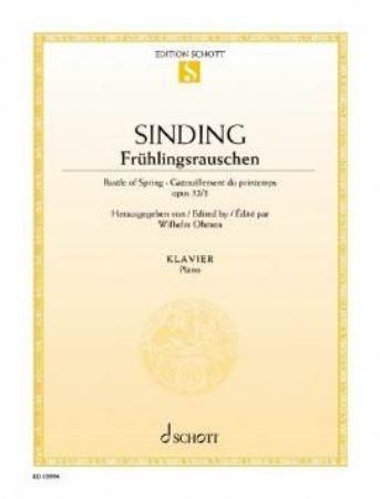 SINDING:RUSTLE OF SPRING OP.32/3 PIANO