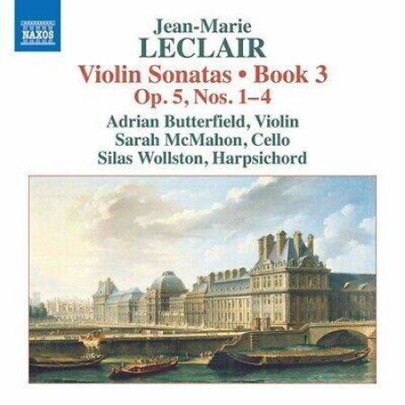 LECLAIR:VIOLIN SONATAS BOOK 3 OP.5/1-4