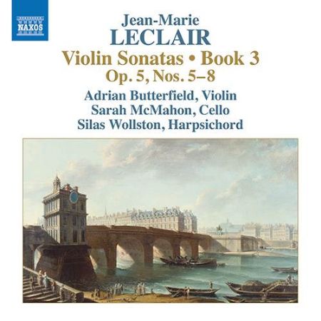 LECLAIR:VIOLIN SONATAS BOOK 3 OP.5/5-8