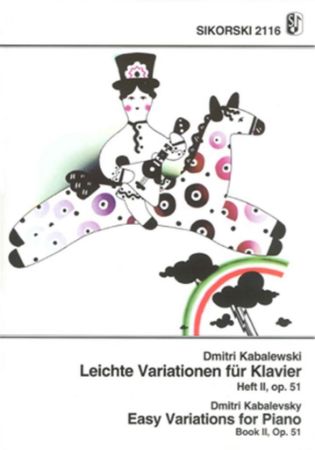 KABALEWSKI D.:5 LEICHTE VARIATIONEN OP.51 VOL.2