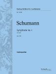 SCHUMANN:SYMPHONY NO.4 D-MOLL OP.120 STUDY SCORE