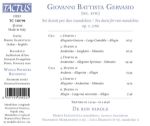 GERVASIO:SEI DUETTI PER DUE MANDOLINI OP.V 2CD