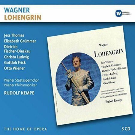 WAGNER:LOHEGRIN/THOMAS/DIESKAU/LUDWIG/FRICK/KEMPE 3CD