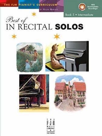 MARLAIS:BEST IN RECITAL SOLOS BOOK 5 INTERMEDIATE +A AUDIO ACCESS