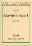 LISZT:KLAVIERKONZERT OP.POST. STUDY SCORE