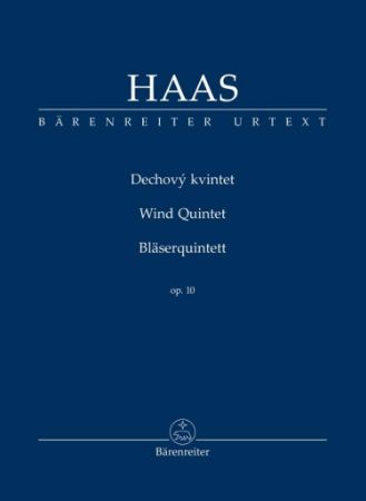 HAAS:WIND QUINTET OP.10 STUDY SCORE