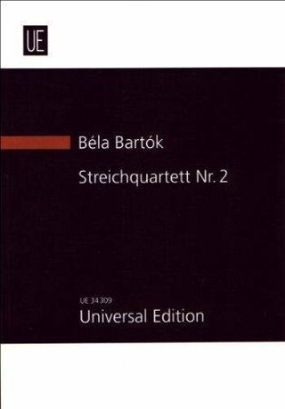 BARTOK:STREICHQUARTETT NR.2 OP.17 STUDY SCORE