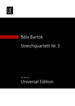 BARTOK:STREICHQUARTETT NR.3  STUDY SCORE