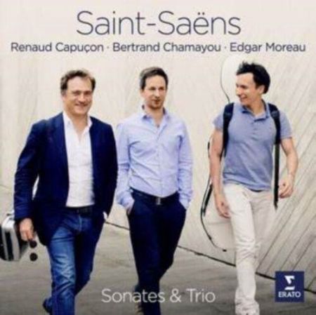 SAINT-SAENS:SONATES & TRIO/CAPUCON/CHAMAYOU/MOREAU