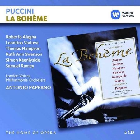 PUCCINI:LA BOHEME/ALAGNA/VADUVA/HAMPSON/PAPPANO 2CD