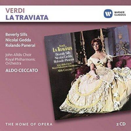 VERDI:LA TRAVIATA/SILLS/GEDDA/PANERAI/CECCATO 2CD