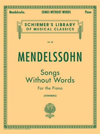 MENDELSSOHN:SONGS WITHOUT WORDS