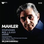 MAHLER:SYMPHONIES NO.1,5,6 & 9/LIEDER/BARBIRROLI 5CD