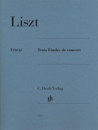 LISZT:TROIS ETUDES DE CONCERT PIANO