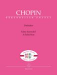 CHOPIN:PRELUDES A SELECTION PIANO