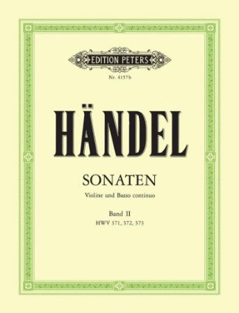 HANDEL:SONATEN VIOLINE UND KLAVIER BAND 2