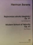 BERENS:MODERN SCHOOL OF VELOCITY OP.61 PIANO