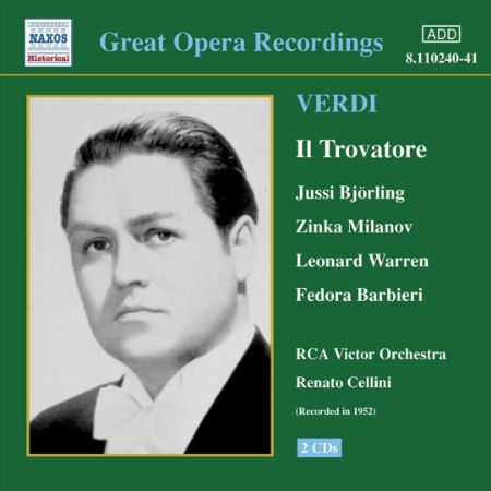 VERDI:IL TROVATORE/BJORLING/MILANOV/WARREN 2CD