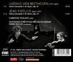 BEETHOVEN/SIBELIUS:VIOLIN CONCERTOS/TETZLAFF