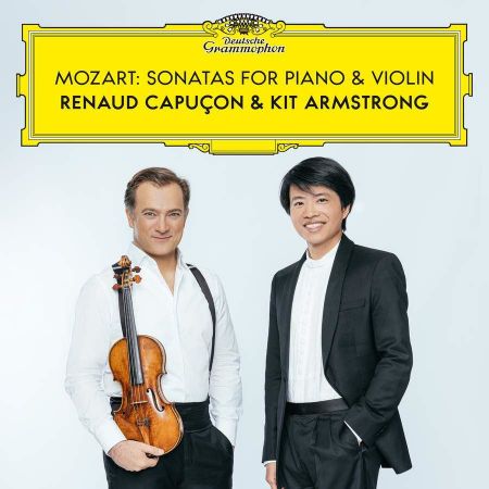 MOZART:SONATAS FOR PIANO & VIOLIN/CAPUCON & ARMSTRONG 4CD