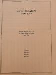 TESSARINI:SONATA OP.2 NO.10 FOR OBOE (FLUTE OR VIOLIN) AND B.C.