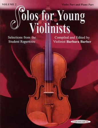 BARBER:SOLOS FOR YOUNG VIOLINISTS VOL.2