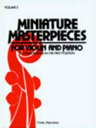 MINIATURE MASTERPIECES FOR VIOLIN AND PIANO VOL.3