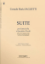 SAGLIETTI:SUITE HORN AND STRING QUARTET SET OF PARTS