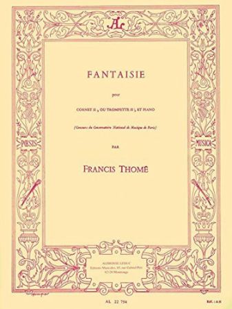 THOME F.:FANTAISIE TRUMPET ET PIANO