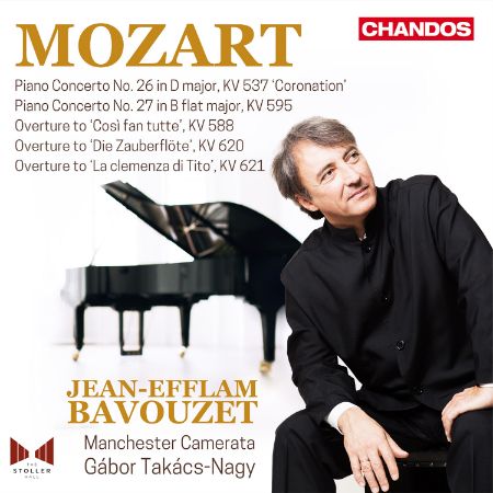 MOZART:PIANO CONCERTOS NO.26 & 27/OVERTURE/BAVOUZET/TAKACS-NAGY