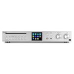 AUDIZIO BRESCIA WIFI,DAB+,CD,BT,FM,USB PREDVAJALNIK Z OJAČEVALCEM 2X60W SREBRN