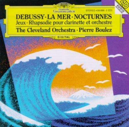 DEBUSSY:LA MER,NOCTURNES/BOULEZ