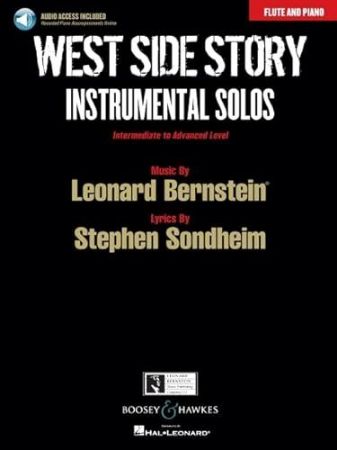 BERNSTEIN:WEST SIDE STORY INSTRUMENTAL SOLOS FLUTE AND PIANO+CD