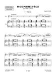 HOLMES:TROIS PETITES PIECES FLUTE AND PIANO