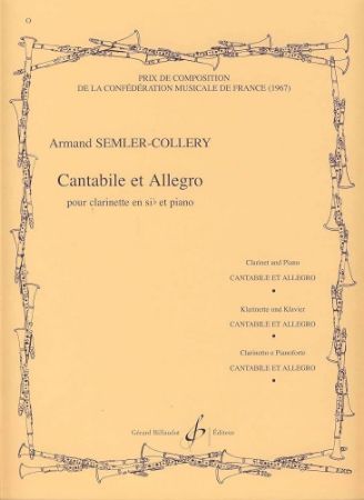 SEMLER/COLLERY A.:CANTABILE ET ALLEGRO