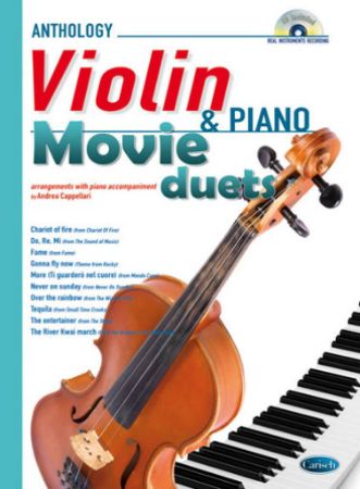ANTHOLOGY VIOLIN & PIANO MOVIE DUETS +CD