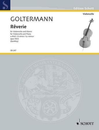 GOLTERMANN:REVERIE OP.54/3 A-MOLL CELLO AND PIANO